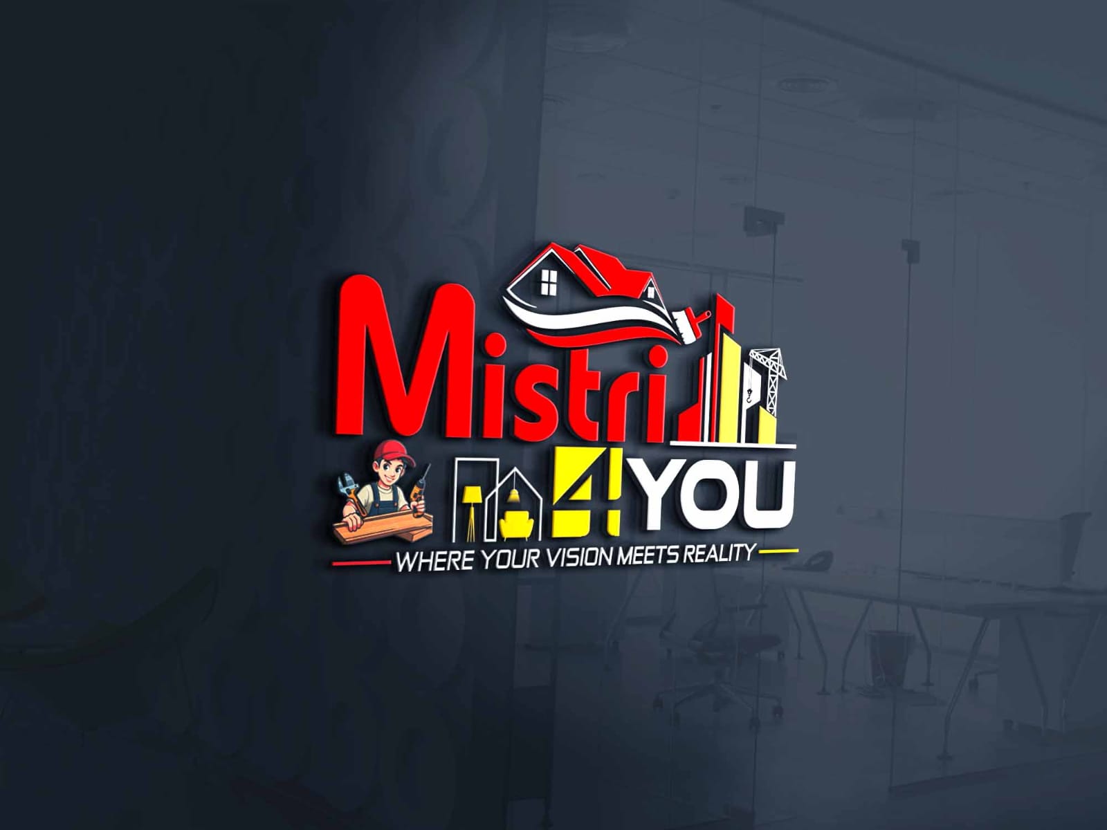 Mistri 3D Logo